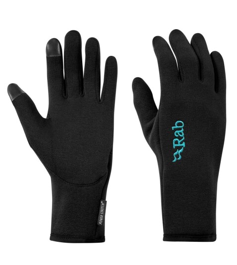 Rab Power Stretch Contact Glove Womens Black M