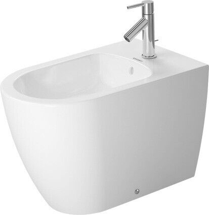 Duravit ME by Starck Gulvstående Bidé 370x600 mm, m/overløp, Hvit