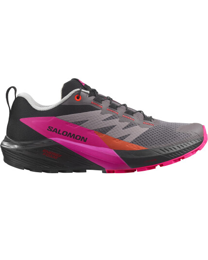 Salomon Sense Ride 5 W Plum Kitten/Black/Pink Glo (Storlek 40 2/3)