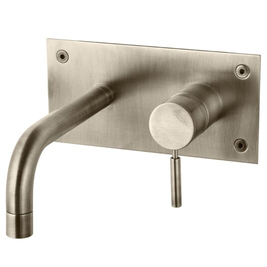 Tapwell BOX006 Servantbatteri - Brushed Nickel