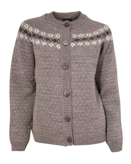 Ivanhoe Sire Cardigan W Grey Marl (Storlek 40)