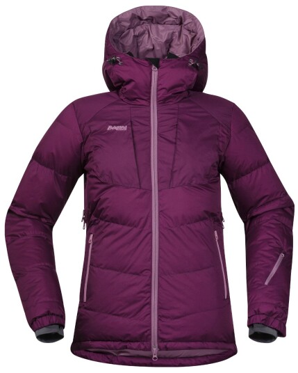 Bergans Sauda Down Lady Jacket Plum/Dusty Plum (Storlek S)