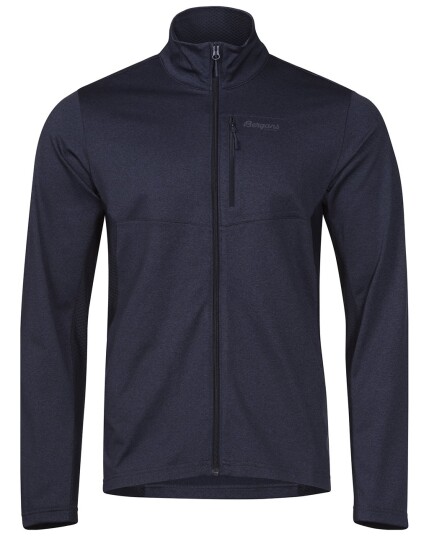 Bergans Fløyen Fleece Jacket M Dark Navy/Dark Steel Blue (Storlek XL)