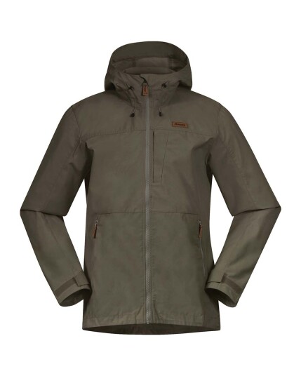 Bergans Nordmarka Leaf Light Wind Jacket M Green Mud (Storlek XL)