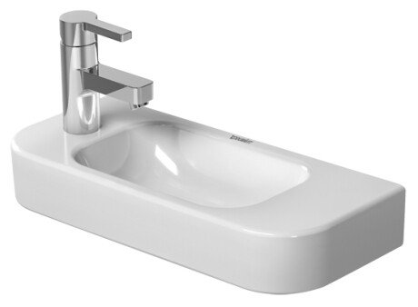 Duravit Happy D.2 Vegghengt Servant 500x220 mm, blanderhull venstre