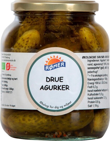 Rømer Agurker Sur, Søt 680g