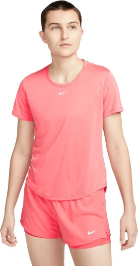 Nike One T-Shirt Dame Sea Coral/White S