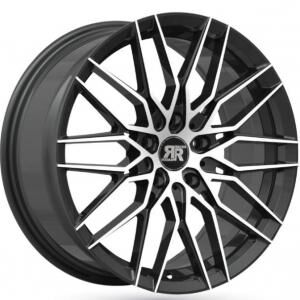 Racer Raptor Black Machined Face 8x18 5x100 ET35 B57.1