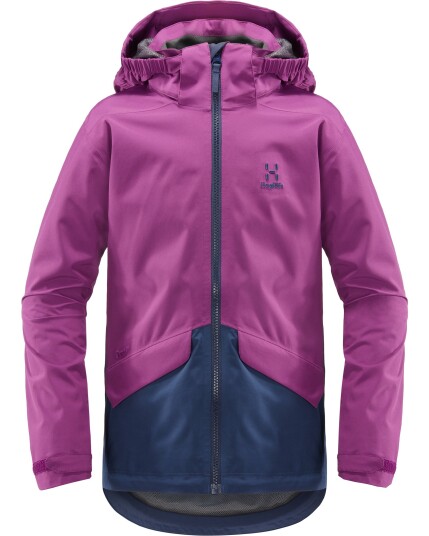 Haglöfs Mila Jacket JR Lilac/Tarn Blue (Storlek 134)