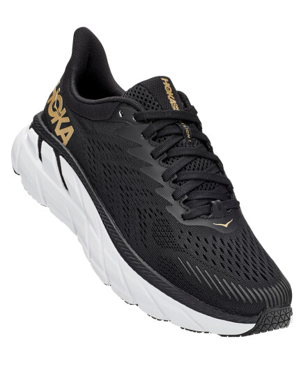 Hoka Clifton 7 Black/Bronze 8 US Dame