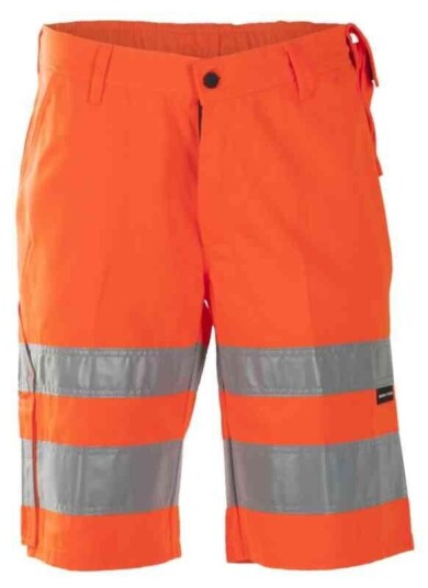 BS Dokka Shorts, HiVis kl.2 Unisex, Str. 58, Oransje