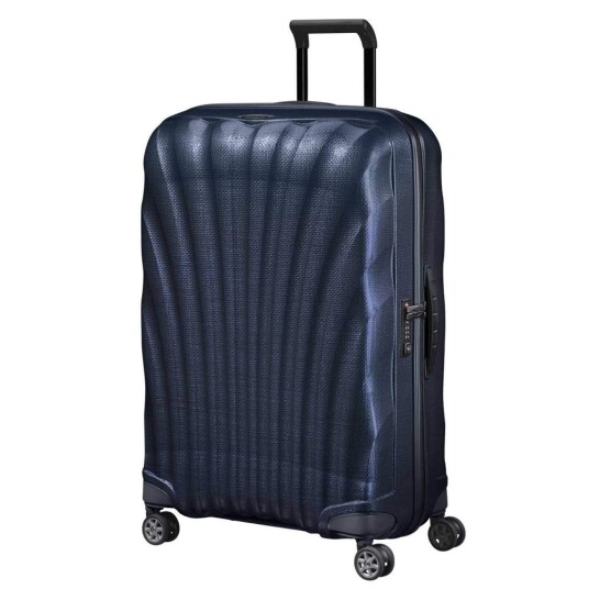 Samsonite C-Lite Ultralett hard stor koffert 75 cm/94L Blå