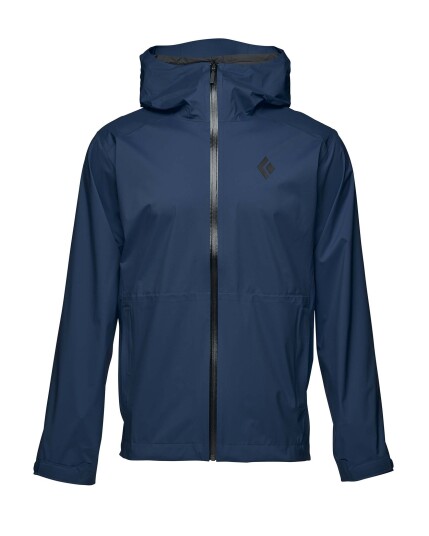 Black Diamond Stormline Stretch Rain Shell Jacket M Indigo (Storlek M)