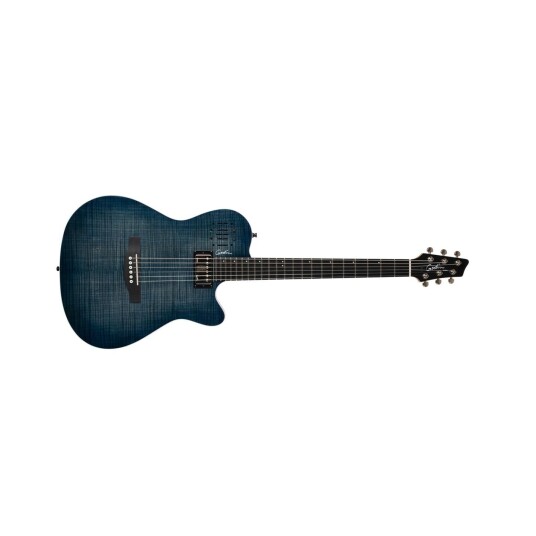 Godin A6 Ultra Denim Blå Flame