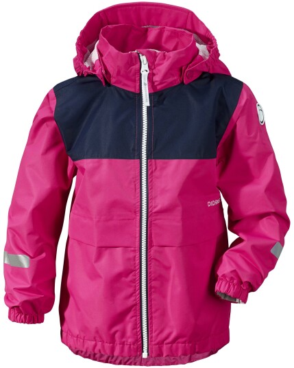 Didriksons Droppen Kids Jacket Fuchsia (Storlek 100)