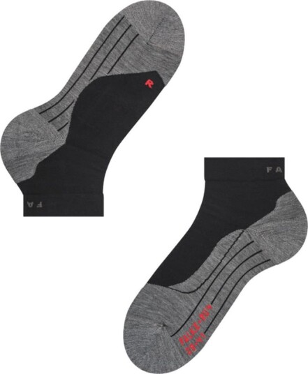 Falke RU4 Short Women's Running Socks 35-36, Black mix