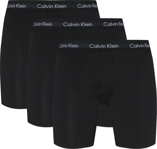 Calvin Klein Underwear 3pk Boxer Brief Black Undertøy Sort male L