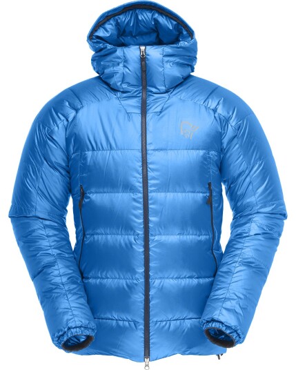 Norrøna Trollveggen Down850 Jacket M Signal Blue (Storlek S)