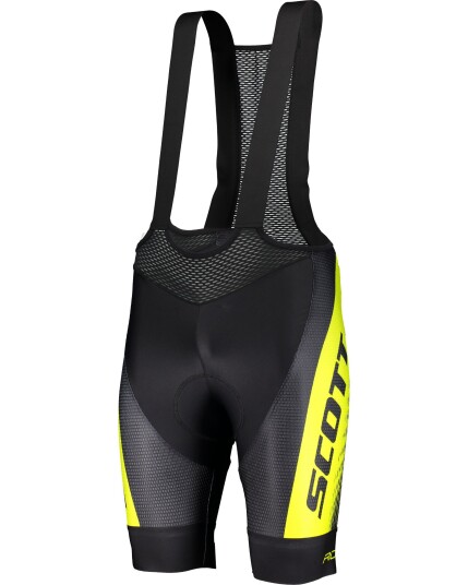 Scott RC Bibshorts Pro +++ M Sulphur Yellow/Black (Storlek M)