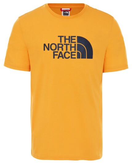 The North Face Easy S/S Tee M Summit Gold (Storlek S )