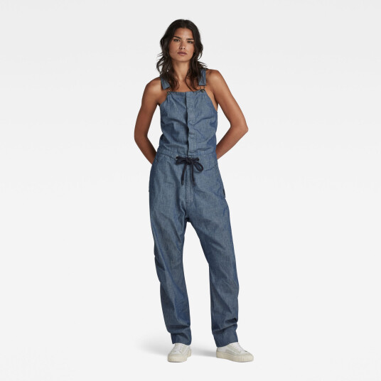 G-Star RAW 3D Bib Oversized Overall - Dark blue - Women S Dark blue female