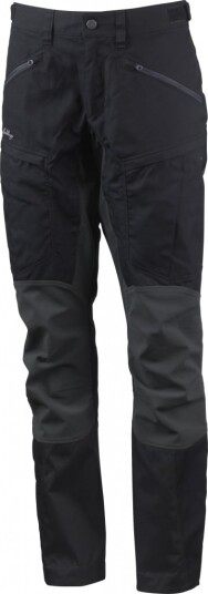 Lundhags Makke Pro Pant, W's Black - Charcoal (#2A292F, #3F3F41) Dame 42