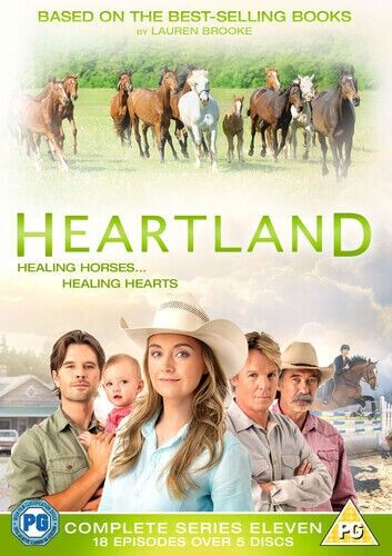 Heartland: Complete Series Eleven DVD 2018 Amber Marshall cert PG 5 discs English Brand New