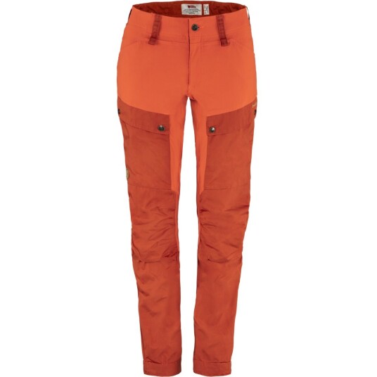 Fjellreven Keb Trousers Curved W Cabin rød-rowan rød 36/R