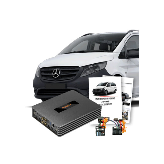 Lydpakke til Vito W447 Facelift Mercedes Vito W447 Facelift 2020 ->