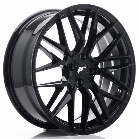 Japan Racing Jr28 Shiny Black 9.5x19 5x112 ET40 B66.6