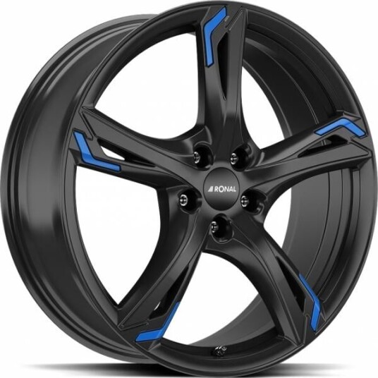 Ronal R62 Blue Jet Black 8.5x20 5x108 ET40 B76