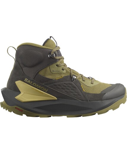 Salomon Elixir Mid GTX M Black/Dried Herb/Southern Moss (Storlek 46 2/3)