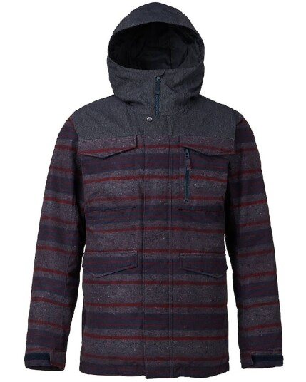 Burton Covert Jacket M Denim/Motor City Print (Storlek L)