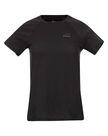 Bergans Y Lightline Merino Tee W Dark Shadow Grey/Pearl Grey (Storlek M)