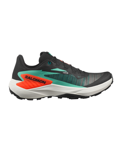 Salomon Genesis M Black/Electric Green/Cherry Tomato  43 1/3 43 1/3 