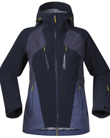 Bergans Oppdal Insulated Lady Jacket Dark Navy/Night Blue/Dusty Blue (Storlek S)