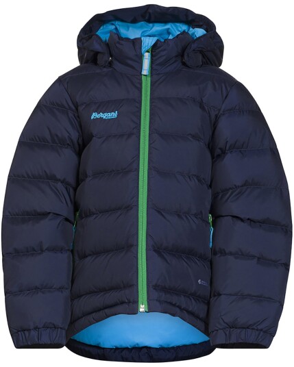 Bergans Down Kids Jacket Navy/Dark Timothy (Storlek 116)