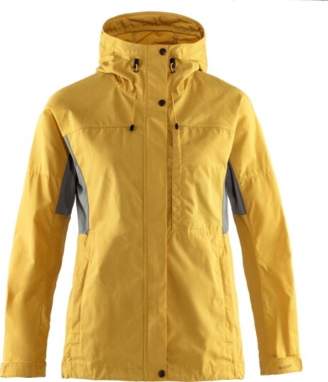 Fjellreven Kaipak Jacket W Ochre-Super Grey Female