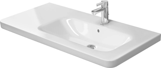 Duravit DuraStyle Møbelservant 1000x480 mm, 1 bl.hull, u/o.l, Hvit m/WG