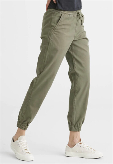 DU/ER Live Lite Jogger Pant Dame Fatigues (#78745F) Dame M