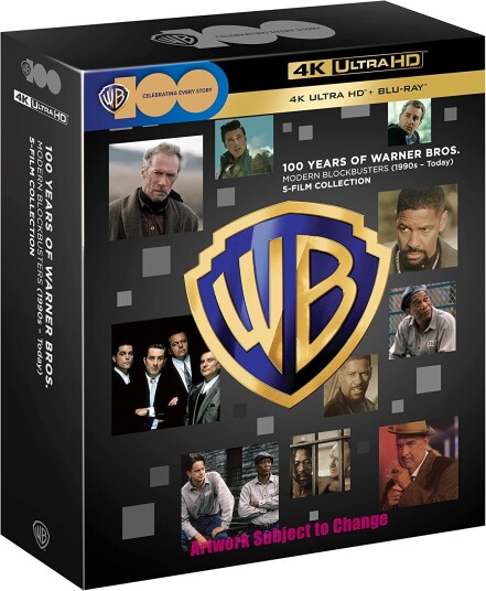 100 Years Of Warner Bros.  Modern Blockbusters (1990sToday) 5Film Collection