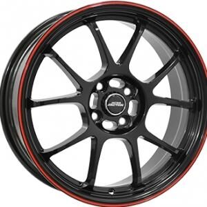 Inter Action Phoenix Black 6.5x15 4x98 ET35 B58.1