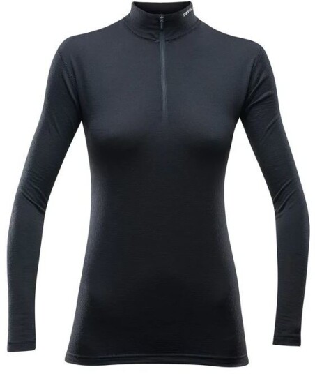 Devold Breeze Woman Half Zip Neck A/Black S