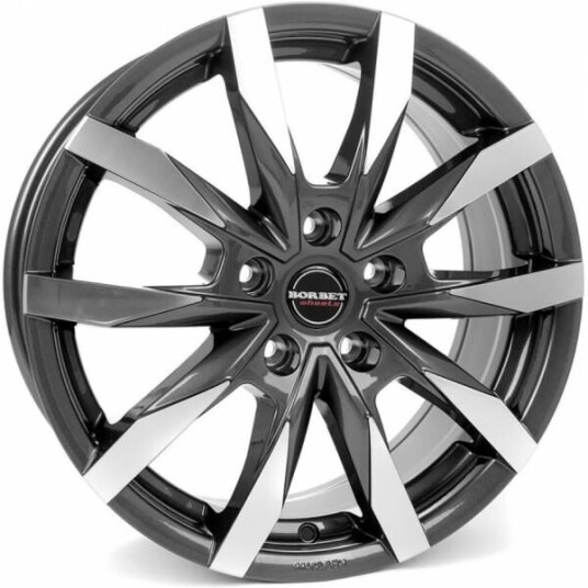 Borbet Cw5 Mistral Anthracite Gloss Pol 7.5x18 5x108 ET45 B72.6