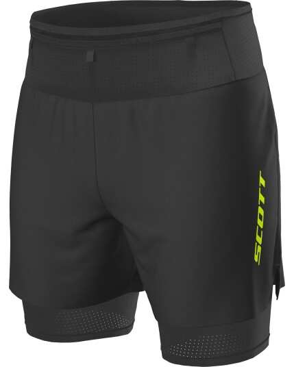 Scott RC Run Hybrid Shorts M Black/Yellow (Storlek M)