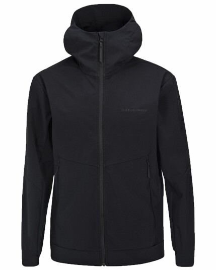 Peak Performance Adventure Hooded Jacket M Black (Storlek S)