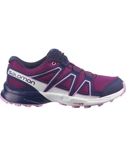 Salomon Speedcross JR Plum Caspia/Eve.bl/Or (Storlek 38)