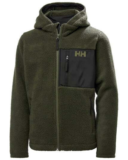 Helly Hansen Champ Pile Jacket JR Green (Storlek 164)