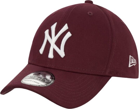 New Era New York Yankees Essential 39thirty Cap Maroon/White M/L