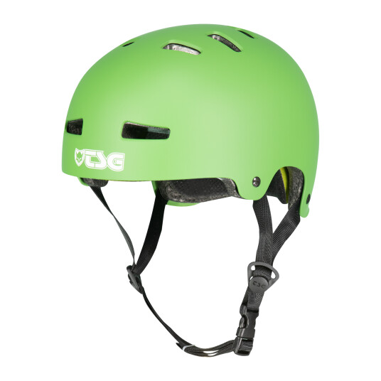 TSG Evolution BMX Helmet 18, sykkelhjelm L/XL (57-59cm) Satin Fatigue Green